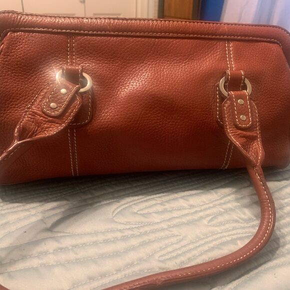 Tignanello Burnt Orange Leather - Picture 4 of 9